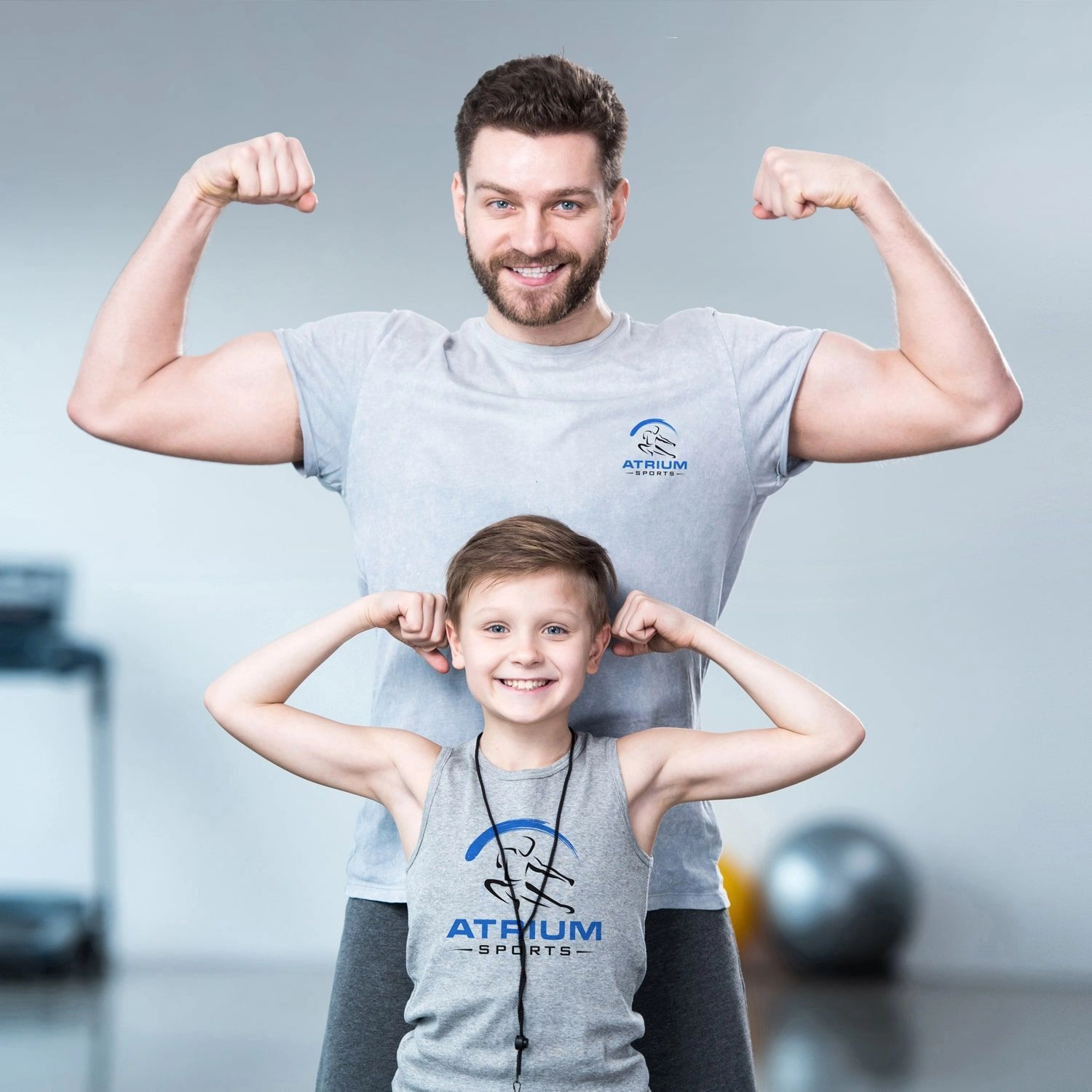 Atrium Sports e.V. - Kampfsport und Fitness - Im Rahmen dieser unterschiedlichen Marketingmaßnahmen erscheint „ATRIUM SPORTS“ auf der Kleidung.